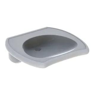 Geberit Vitalis Waschtisch, barrierefrei, 65x60cm ohne Hahnloch, ohne Überlauf, weiß, KeraTect – Bild 2