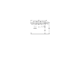 Geberit iCon Waschtisch, 120x48,5cm zwei Hl., mit Überlauf, weiß – Bild 4