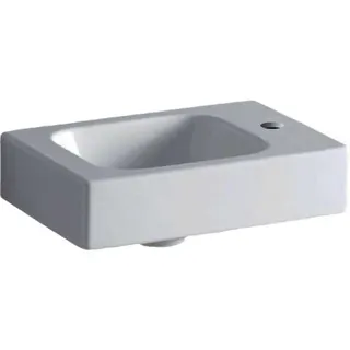 Geberit iCon Handwaschbecken, 38x28cm Hahnloch rechts, ohne Überlauf, weiß, KeraTect – Bild 2