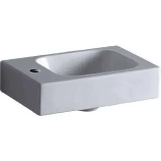 Geberit iCon Handwaschbecken, 38x28cm Hahnloch links, ohne Überlauf, weiß – Bild 2