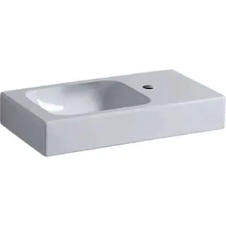 Geberit iCon HWB mit Ablagefläche, 53x31cm Hahnloch rechts, ohne Überlauf, weiß – Bild 2