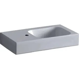 Geberit iCon HWB mit Ablagefläche, 53x31cm Hahnloch links, ohne Überlauf, weiß – Bild 2