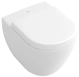 V&B Wand-Tiefspül-WC Subway compact 6604 10 R1 weiß/Ceramic Plus