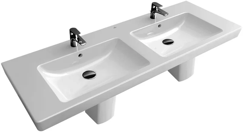Villeroy & Boch SchrankDWT Subway 2.0 1300x470mm re-eckig 2HL. m. ÜL. Weiß Alpin