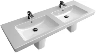 Villeroy & Boch SchrankDWT Subway 2.0 1300x470mm re-eckig 2HL. m. ÜL. Weiß Alpin