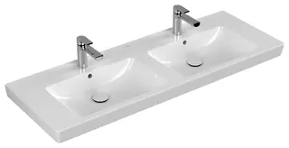 Villeroy & Boch SchrankDWT Subway 2.0 1300x470mm re-eckig 2HL. m. ÜL. Weiß Alpin cplus – Bild 2