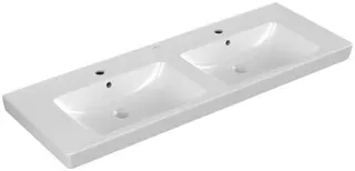Villeroy & Boch SchrankDWT Subway 2.0 1300x470mm re-eckig 2HL. m. ÜL. Weiß Alpin – Bild 3