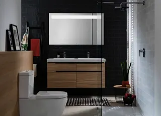 Villeroy & Boch SchrankDWT Subway 2.0 1300x470mm re-eckig 2HL. m. ÜL. Weiß Alpin cplus – Bild 4