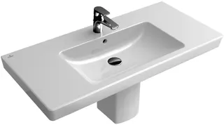 Möbelwaschtisch 800 mm, 1 HL more4YOU, topweiß – Bild 2