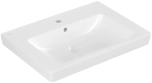 Waschtisch 650 mm für Möbel, m.HL, m. ÜL more4YOU, weiß
