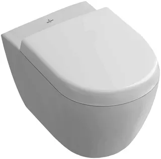Villeroy & Boch Tiefspül-WC Subway 2.0 370x480x355mm ov wandh. Abg. waagr. Weiß Alpin