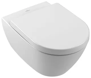 Wand-Tiefspül-WC, spülrandlos more4YOU, weiß – Bild 5