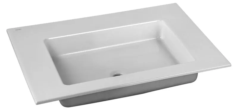 Keuco Keramik-Waschtisch Royal 60 32140, ohne Hahnlochbohrung, weiß