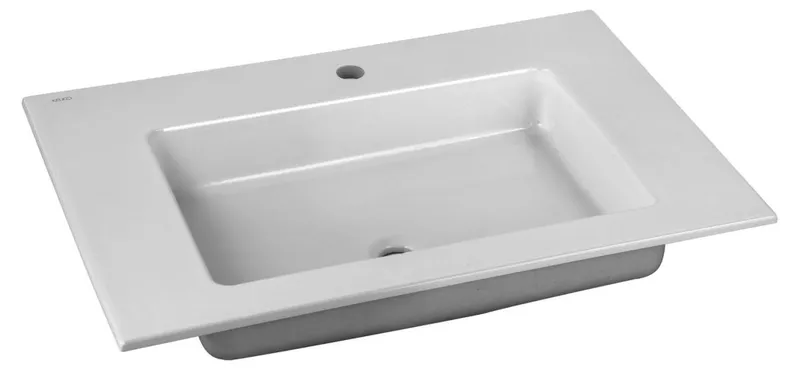 Keuco Keramik-Waschtisch Royal 60 32140, für 1-Loch Armaturen, weiß