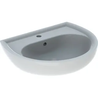 Geberit Renova Waschtisch, 60x49cm mit Hahnloch, mit Überlauf