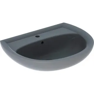 Geberit Renova Waschtisch, 65x51cm mit Hahnloch, mit Überlauf, manhattan – Bild 2