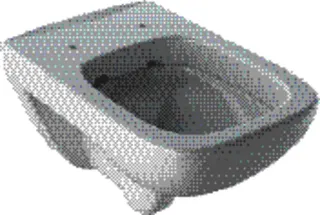 Geberit Renova Plan Wand-WC Tiefspüler Rimfree, weiß, KeraTect