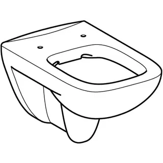 Geberit Renova Plan Wand-WC Tiefspüler Rimfree, weiß, KeraTect – Bild 5