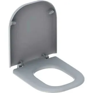 Geberit Renova Comfort WC-Sitz, barrierefrei eckiges Design, weiß – Bild 2