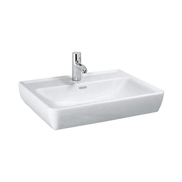 Laufen Waschtisch PRO A 480x650x170 ohne Hahnloch mit Überlauf weiß