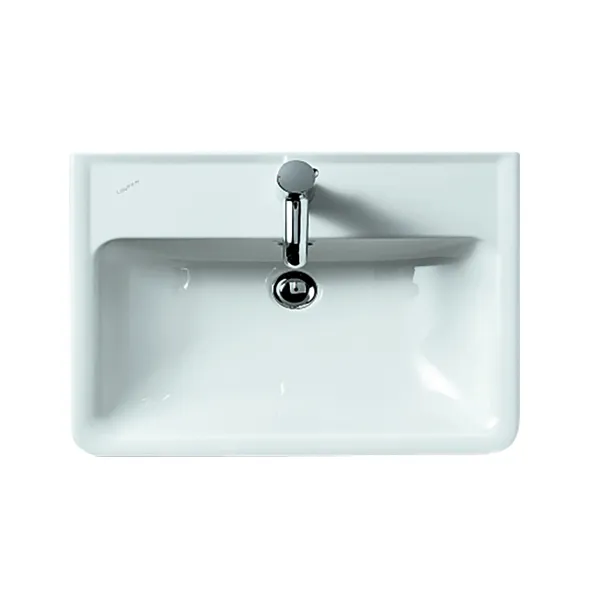 Laufen Waschtisch PRO A 480x600x180 ohne Hahnloch mit Überlauf weiß