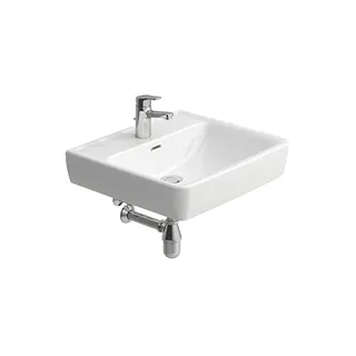 Laufen Waschtisch PRO A 480x600x180 1 Hahnloch mit Überlauf LCC weiß – Bild 3