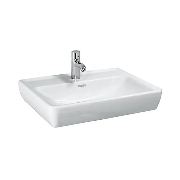 Laufen Waschtisch PRO A 480x550x170 1 Hahnloch mit Überlauf pergamon