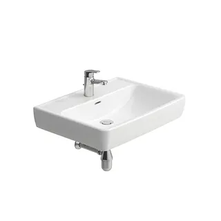 Laufen Waschtisch PRO A 480x650x170 ohne Hahnloch mit Überlauf weiß – Bild 2