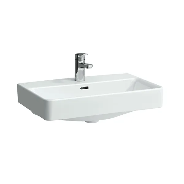 Laufen Waschtisch kompakt PRO S 380x600x175 1 Hahnloch mit Überlauf weiß
