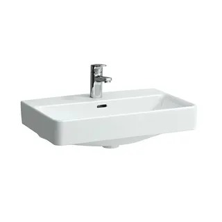 Laufen Waschtisch kompakt PRO S 380x600x175 1 Hahnloch mit Überlauf weiß