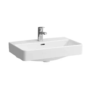 Laufen Aufsatz-Waschtisch kompakt PRO S 380x600x175 1 Hahnloch mit Überlauf weiß