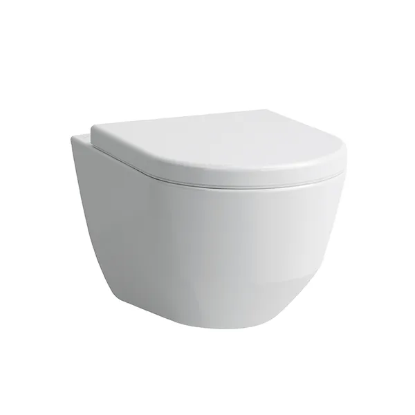 Laufen T-WC wandh. PRO 530x360 verdeckte Bef. LCC weiß