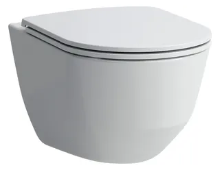 Laufen T-WC wandh. PRO 530x360 spülrandlos verdeckte Bef. weiß – Bild 2