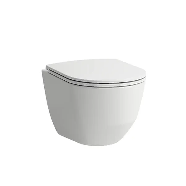 Laufen T-WC wandh. PRO 490x360 spülrandlos Ausf. kurz verdeckte Bef. weiß