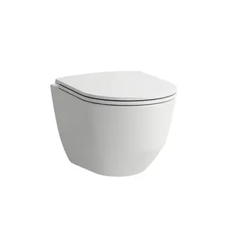 Laufen T-WC wandh. PRO 490x360 spülrandlos Ausf. kurz verdeckte Bef. weiß