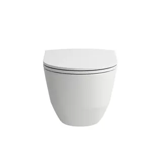 Laufen T-WC wandh. PRO 490x360 spülrandlos Ausf. kurz verdeckte Bef. weiß – Bild 2