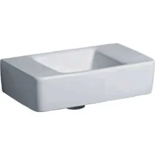 Geberit Renova Compact HWB, verk. Ausladung 40x25cm, ohne Hahnloch, ohne Überlauf, weiß – Bild 2
