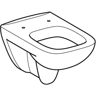 Geberit Renova Plan Wand-WC Tiefspüler weiß – Bild 3