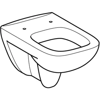Geberit Renova Plan Wand-WC Tiefspüler weiß, KeraTect – Bild 3