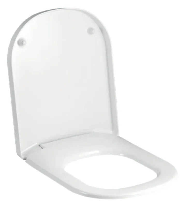 Geberit Renova Plan WC-Sitz, weiß L-Scharniere Edelstahl
