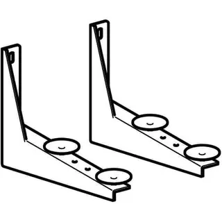Set Montagewinkel für Geberit Bambini für zwei Waschtischarmaturen – Bild 3