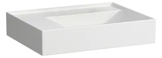 Waschtisch K-LAUFEN 460x600x150 o. Hlo.Ül. versteckter Abl. Ablg. links LCC we