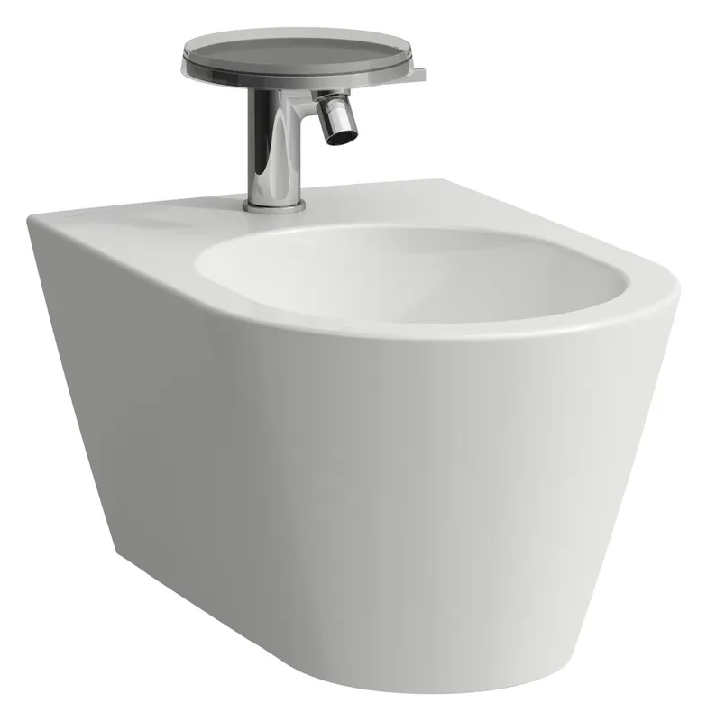 Wandbidet K-LAUFEN 545x370 1 Hahnloch o. seitl. Loch f. Wasserans weiß