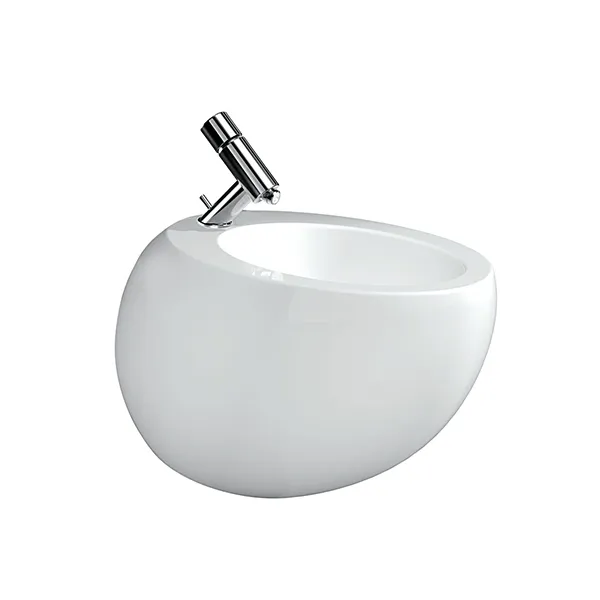 Laufen Wandbidet ALESSI 585x390 1 Hahnloch2 seitl.Löcher f.Wasserans LCC we