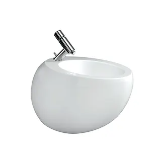 LF Wandbidet ALESSI 585x390 1 Hl.2 seitl.Löcher f.Wasserans LCC we