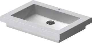 Duravit Aufsatzbecken 2nd floor 580 mm ohne ÜL, o. HLB, geschl., weiß