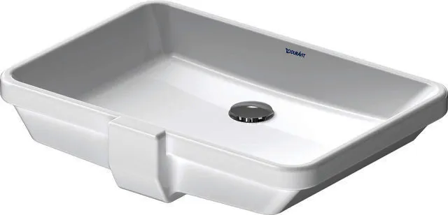 Duravit Einbauwaschtisch 2nd floor 525 mm EB mit ÜL, o. HLB, weiß