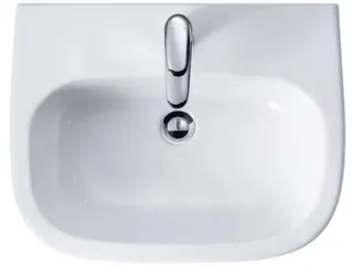 Duravit Waschtisch D-Code Med 600 mm ohne ÜL, mit HLB, 1 HL, weiß