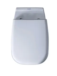 Duravit WC-Sitz D-Code Compact mit SoftClose Scharniere Kunststoff, weiß – Bild 5