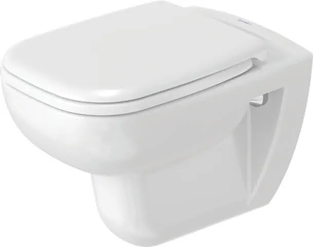 Duravit WWC-Set D-Code, rimless, TS,weiß, inkl.WC-Sitz m.Absenkautomatik